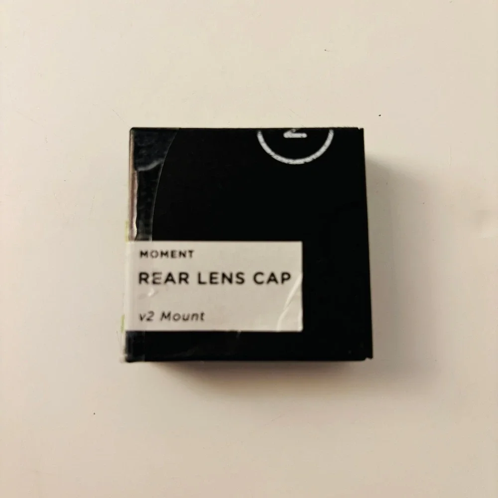 Moment Rear Lens Cap v2 Mount 107-007 Black Lens Accessory